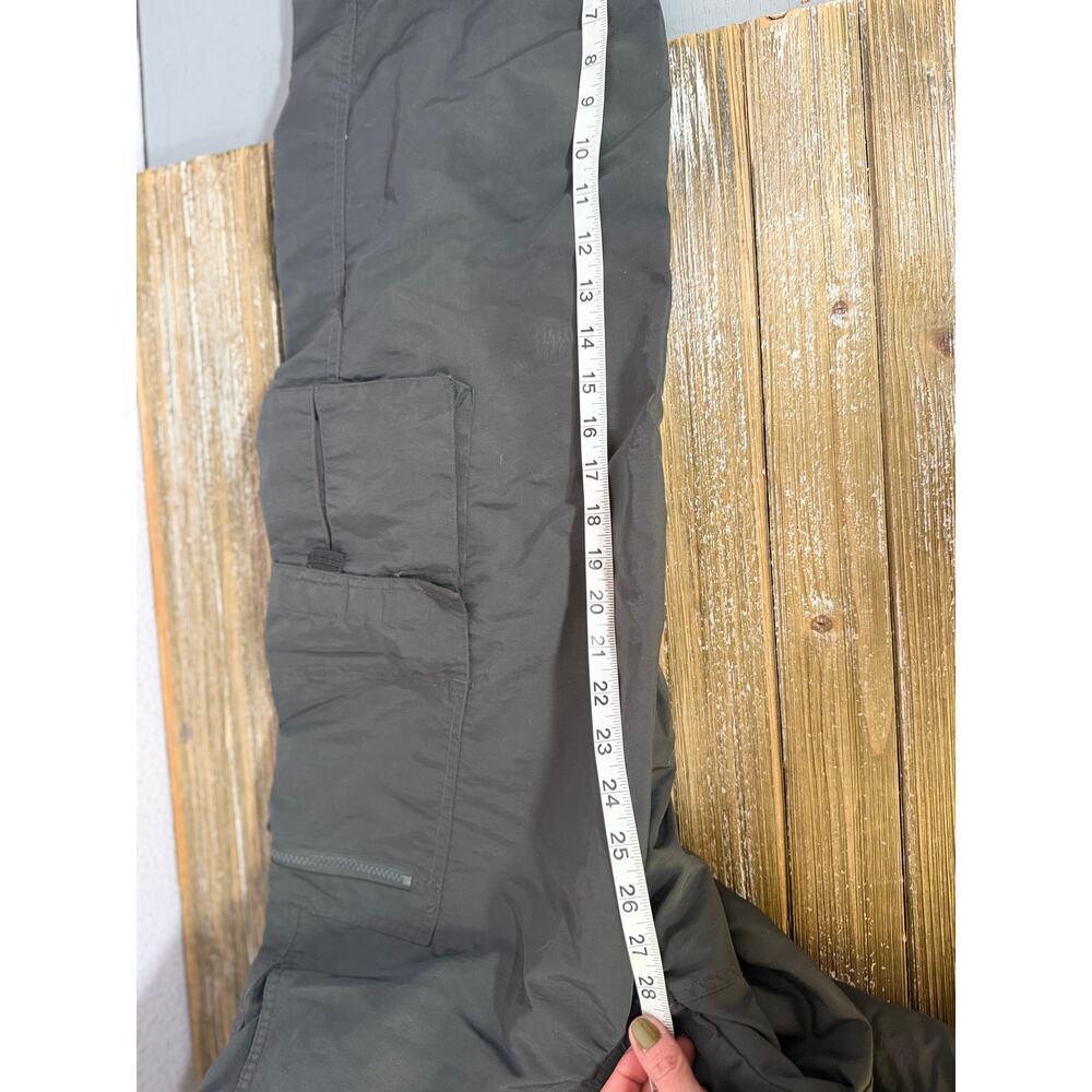 Old Navy Cargo Pants Black Women Gorpcore Y2K Utility 28R Streetwear Techwear - Picture 7 of 10